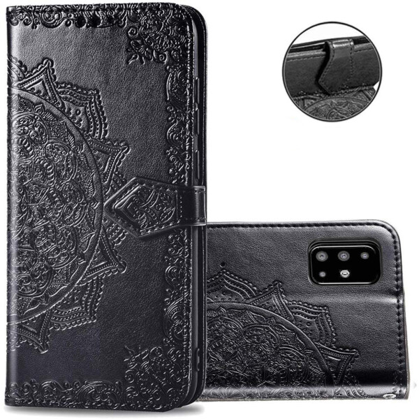 

Кожаный чехол (книжка) Art Case с визитницей для Samsung Galaxy A51 Черный (1677657)