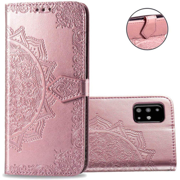

Кожаный чехол (книжка) Art Case с визитницей для Samsung Galaxy A51 Розовый (7546990)