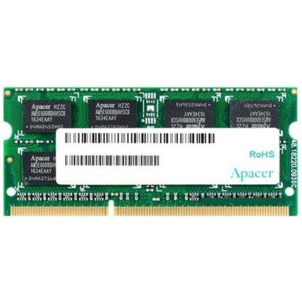 

SoDIMM DDR3L 2GB 1600 MHz Apacer (AS02GFA60CAQBGJ)