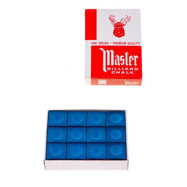 

Мел Master, 12шт, синий