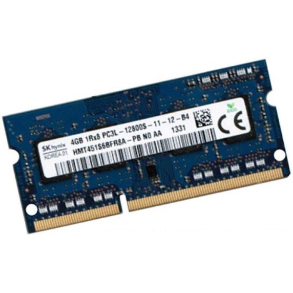 

Оперативная память SoDIMM DDR3L 4GB 1600 MHz Hynix (HMT451S6BFR8A-PB)