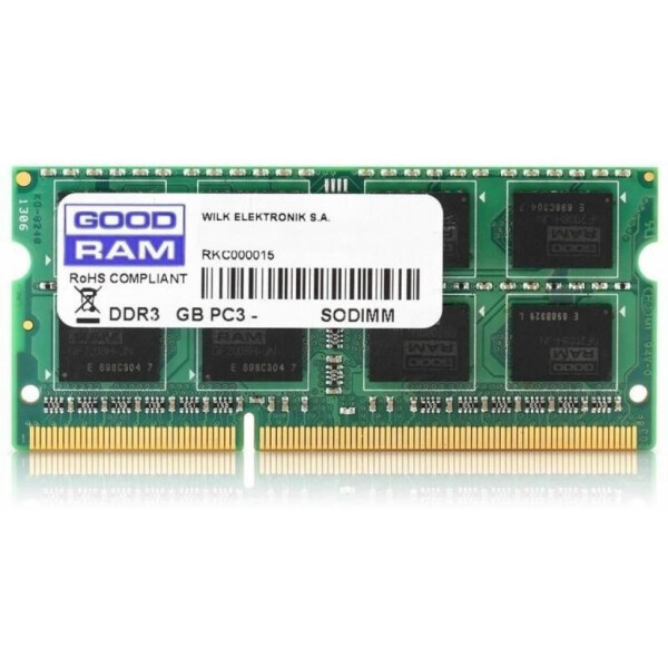 

SoDIMM DDR3L 8GB 1600 MHz GOODRAM (GR1600S3V64L11/8G)