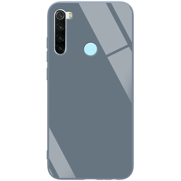 

TPU+Glass чехол GLOSSY для Xiaomi Redmi Note 8 Серый / Lavender Gray (6727367)