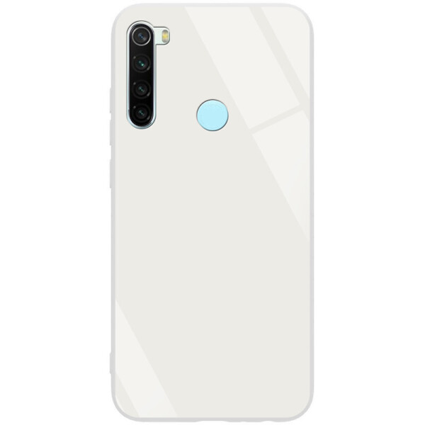 

TPU+Glass чехол GLOSSY для Xiaomi Redmi Note 8 Белый / White (2094823)