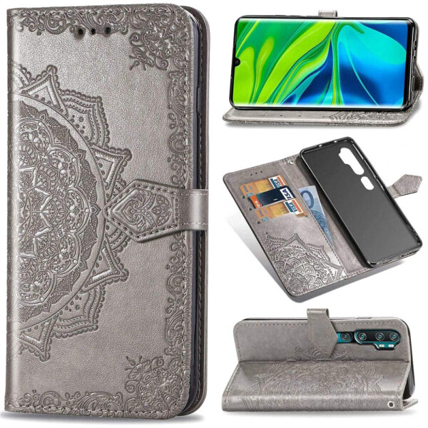 

Кожаный чехол (книжка) Art Case с визитницей для Xiaomi Mi Note 10 / Note 10 Pro / Mi CC9 Pro Серый (8820831)