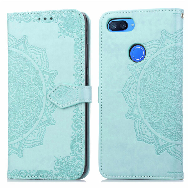 

Кожаный чехол (книжка) Art Case с визитницей для Xiaomi Mi 8 Lite / Mi 8 Youth (Mi 8X) Бирюзовый (1545994)