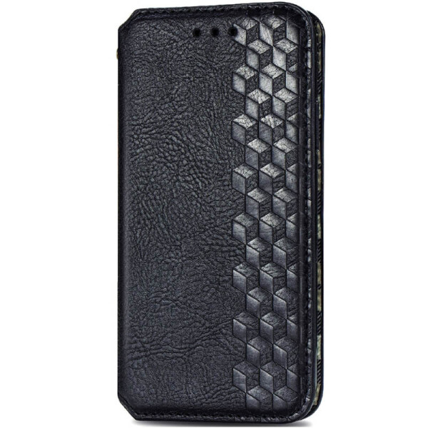 

Кожаный чехол книжка GETMAN Cubic (PU) для Samsung Galaxy M31 Черный (5746424)