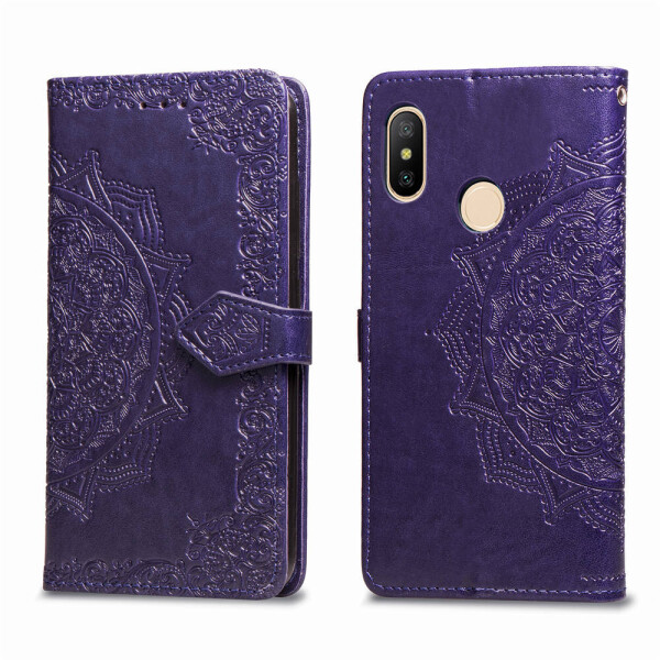 

Кожаный чехол (книжка) Art Case с визитницей для Xiaomi Mi Max 3 Фиолетовый (9957622)