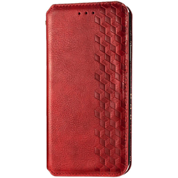 

Кожаный чехол книжка GETMAN Cubic (PU) для Samsung Galaxy M31 Красный (2862066)