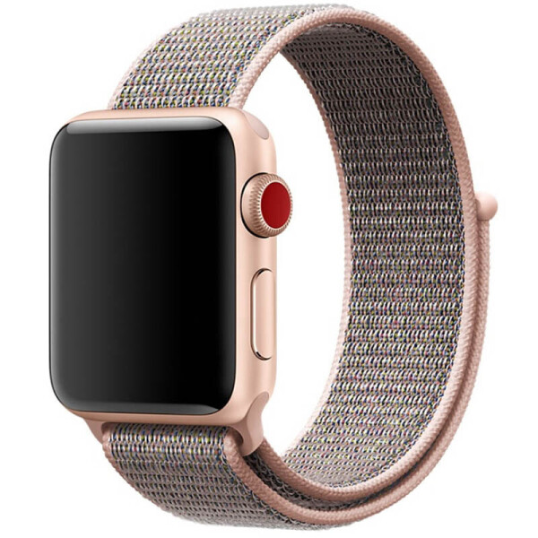 

Ремешок Nylon для Apple watch 42mm/44mm Розовый/Pink Sand (4567119)