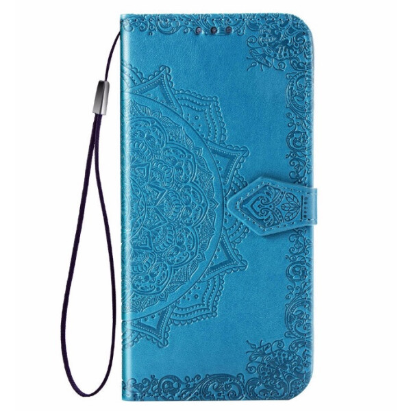 

Кожаный чехол (книжка) Art Case с визитницей для Xiaomi Redmi 6A Синий (8587554)