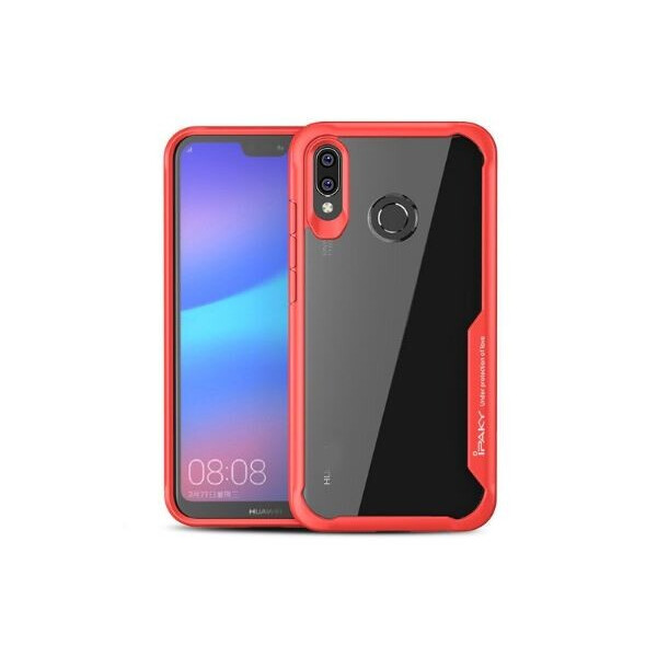 

TPU+PC чехол iPaky Luckcool Series для Huawei P Smart+ (nova 3i) Красный (3658623)