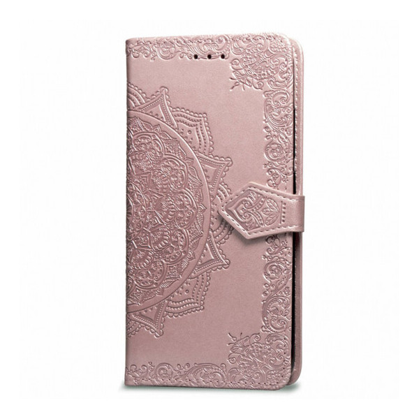 

Кожаный чехол (книжка) Art Case с визитницей для Xiaomi Redmi Note 6 Pro Розовый (4362622)