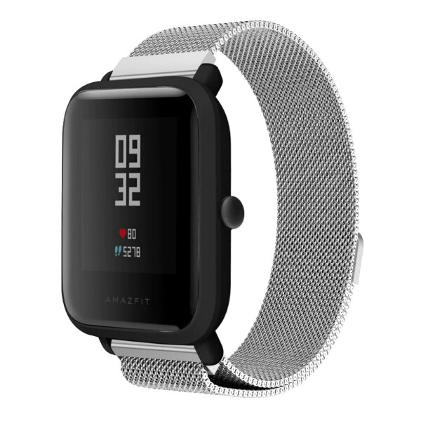 

Ремешок Milanese Loop для Xiaomi Amazfit/Samsung 20 mm Silver (1229854)