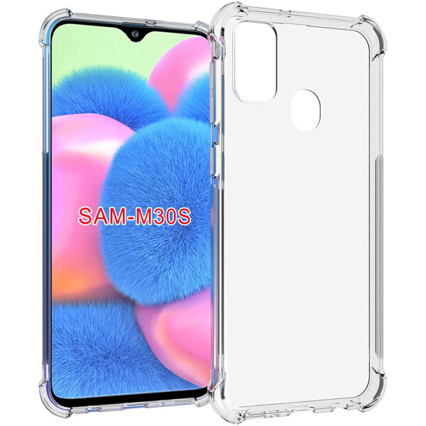 

TPU чехол Epic Ease с усиленными углами для Samsung Galaxy M30s / M21 Прозрачный / Transparent (2490465)