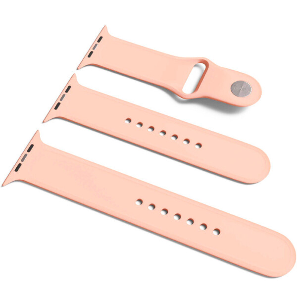 

Силиконовый ремешок для Apple Watch Sport Band 42 / 44 (S/M & M/L) 3pcs Оранжевый / Grapefruit (4270168)