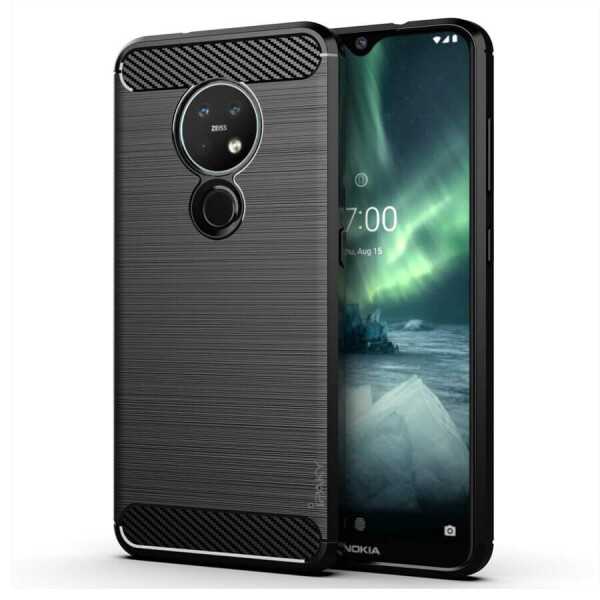

TPU чехол iPaky Slim Series для Nokia 6.2 / 7.2 Черный (2599670)