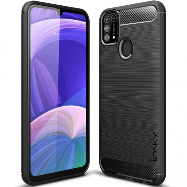 

TPU чехол iPaky Slim Series для Samsung Galaxy M31 Черный (9554209)