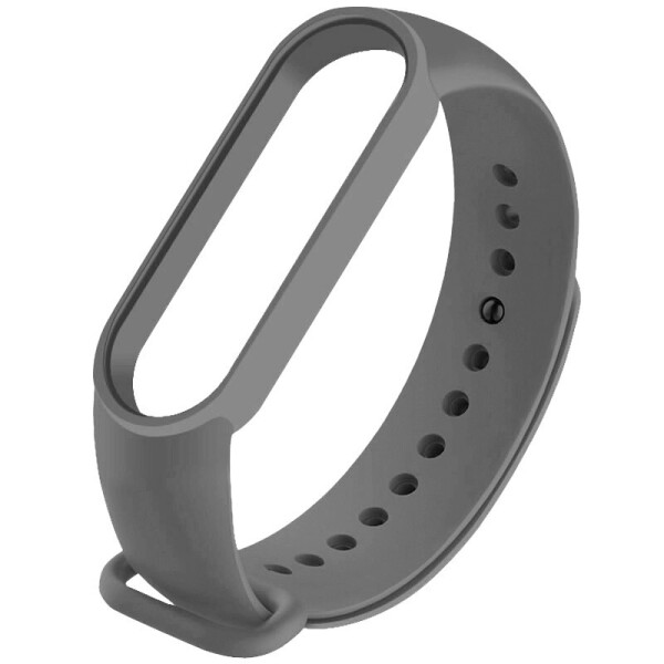 

Силиконовый ремешок для Xiaomi Mi Band 5 Серый/Gray (7861676)