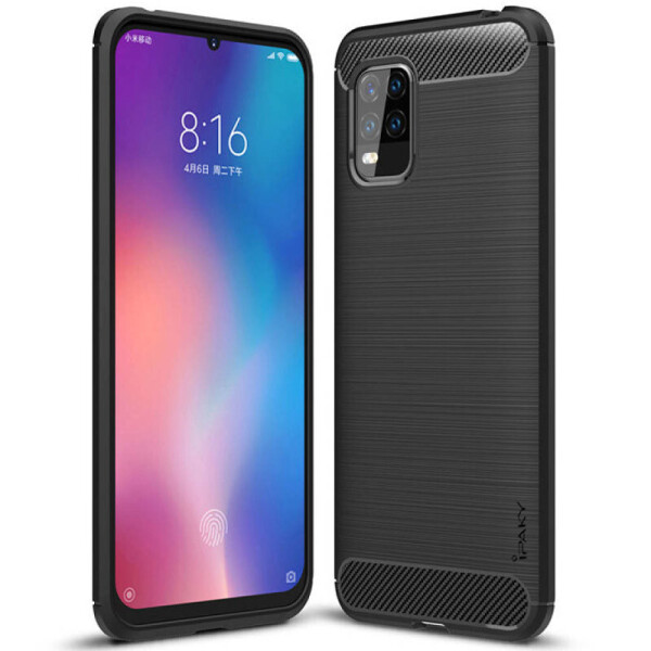 

TPU чехол iPaky Slim Series для Xiaomi Mi 10 Lite Черный (387405)