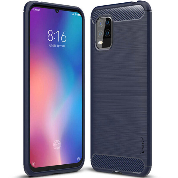 

TPU чехол iPaky Slim Series для Xiaomi Mi 10 Lite Синий (4868645)