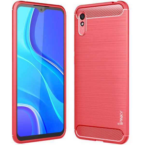 

TPU чехол iPaky Slim Series для Xiaomi Redmi 9A Красный (1616331)