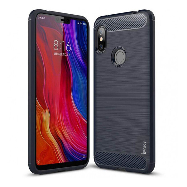 

TPU чехол iPaky Slim Series для Xiaomi Redmi Note 6 Pro Синий (602320)