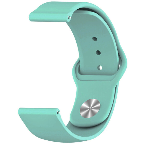 

Силиконовый ремешок Sport для Xiaomi Amazfit/Samsung 20 mm Бирюзовый/Ice Blue (8795700)