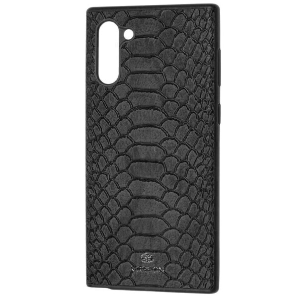 

Кожаная накладка VORSON Snake series для Samsung Galaxy Note 10 Черный (5856222)