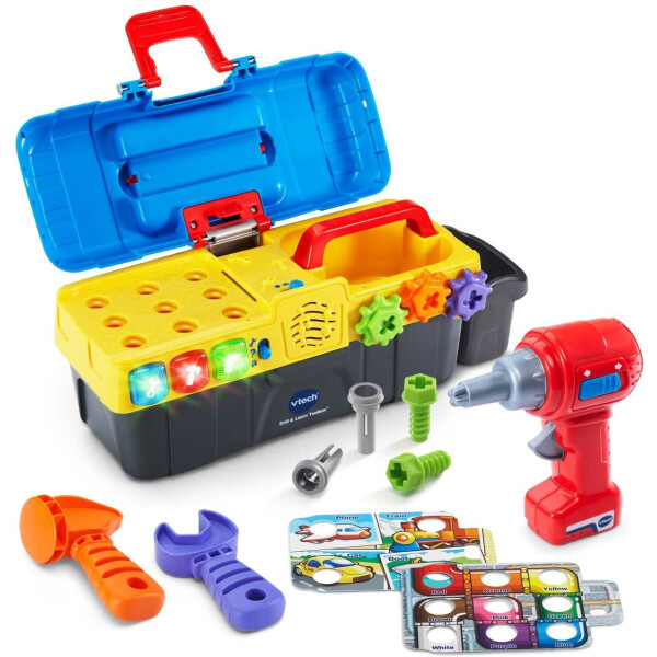 

Игровой набор музыкальный ящик с инструментами ВиТеч VTech Drill & Learn Toolbox 80-178200