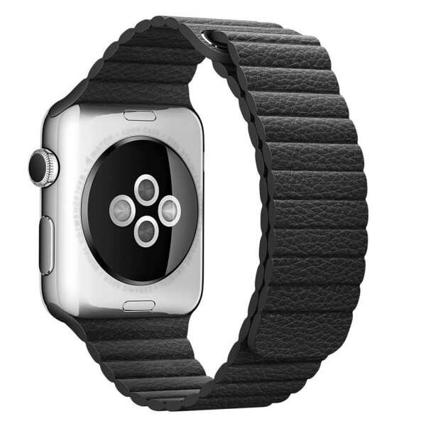 

Ремешок Leather Loop Design для Apple watch 42mm/44mm Черный (3584617)