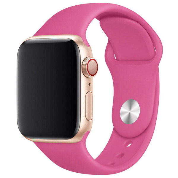 

Силиконовый ремешок для Apple watch 38mm/40mm Малиновый/Dragon Fruit (6948595)