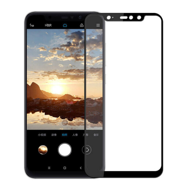 

Защитное стекло 2.5D CP+ (full glue) для Xiaomi Redmi Note 6 Pro Черный (1023580)