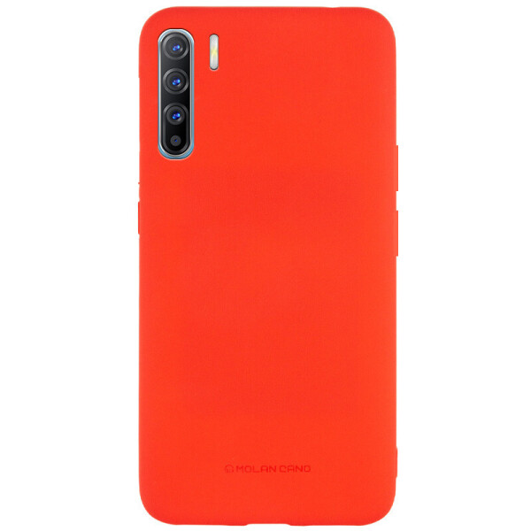 

TPU чехол Molan Cano Smooth для Oppo Reno 3 Красный (1646075)