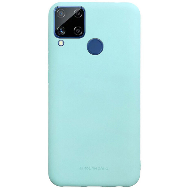 

TPU чехол Molan Cano Smooth для Realme C15 / C12 Бирюзовый (380429)