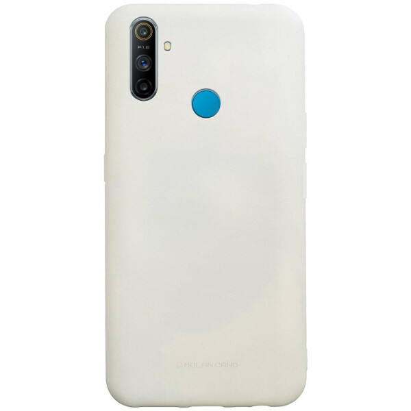 

TPU чехол Molan Cano Smooth для Realme C3 Серый (7873616)