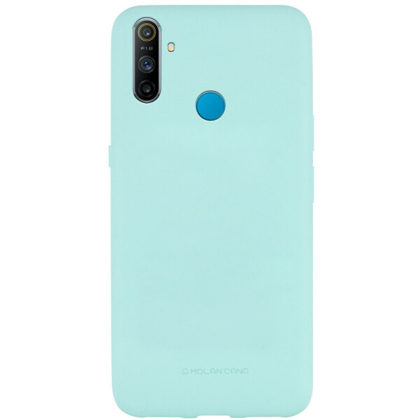 

TPU чехол Molan Cano Smooth для Realme C3 Бирюзовый (5899387)