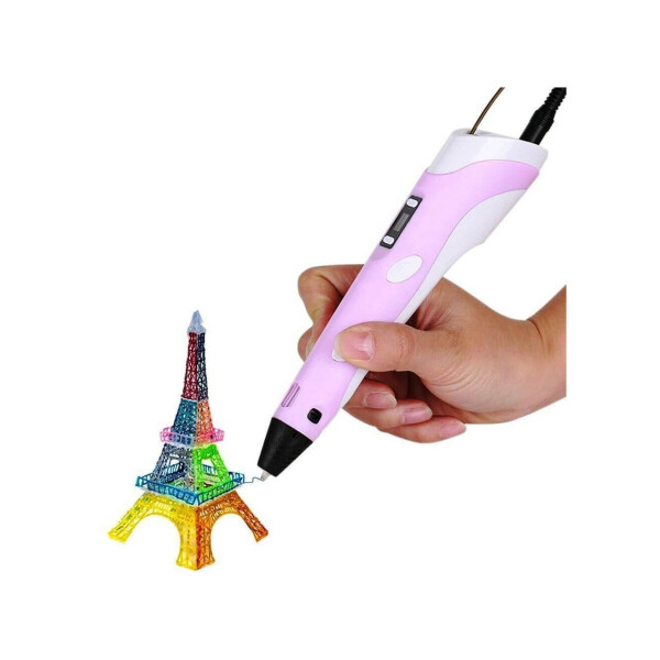 

3D ручка для рисования с экраном 3д Ручка Pen2 MyRiwell с LCD дисплеем + Пластик! Крутая ручка для рисования!