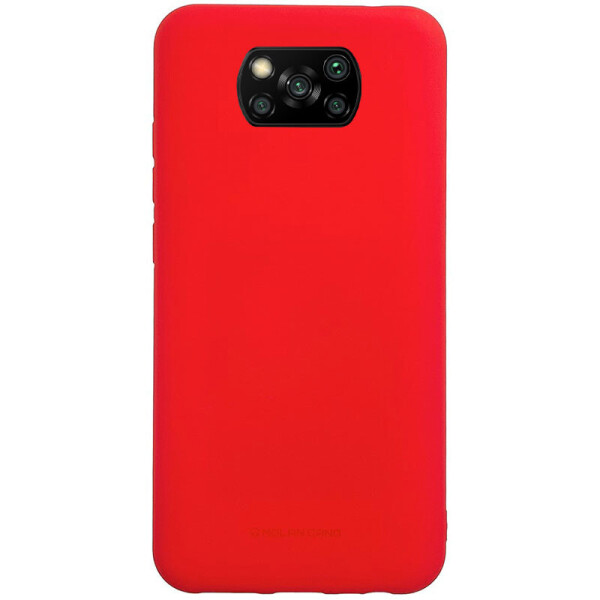 

TPU чехол Molan Cano Smooth для Xiaomi Poco X3 NFC Красный (3607007)