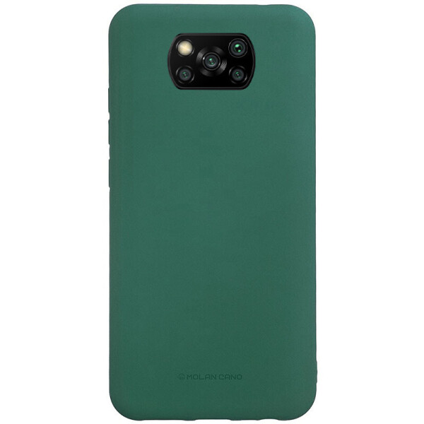

TPU чехол Molan Cano Smooth для Xiaomi Poco X3 NFC Зеленый (6451817)