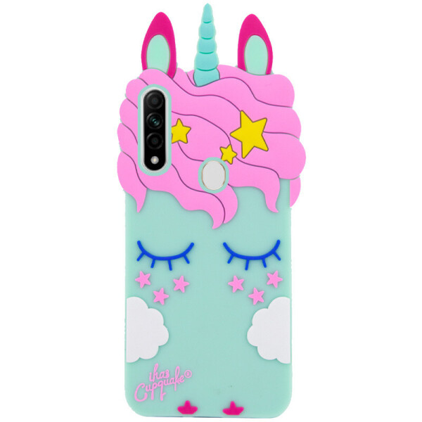 

Силиконовая накладка 3D Little Unicorn для Oppo A31 Бирюзовый, Единорог (2672162)