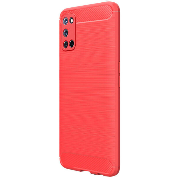 

TPU чехол Slim Series для Oppo A52 / A72 / A92 Красный (1498597)