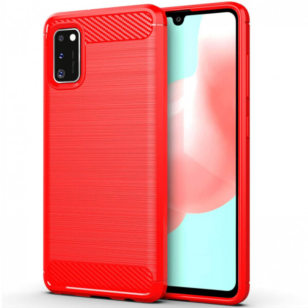 

TPU чехол Slim Series для Samsung Galaxy A41 Красный (6584696)