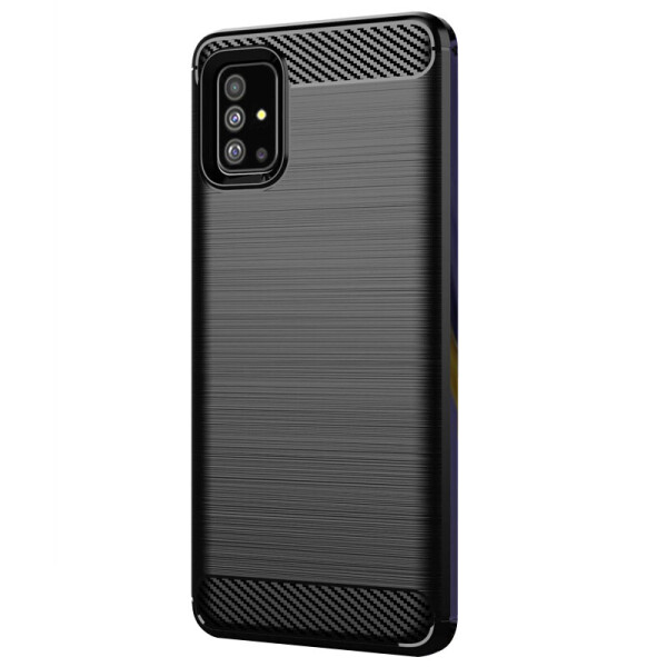 

TPU чехол Slim Series для Samsung Galaxy A51 Черный (5396086)