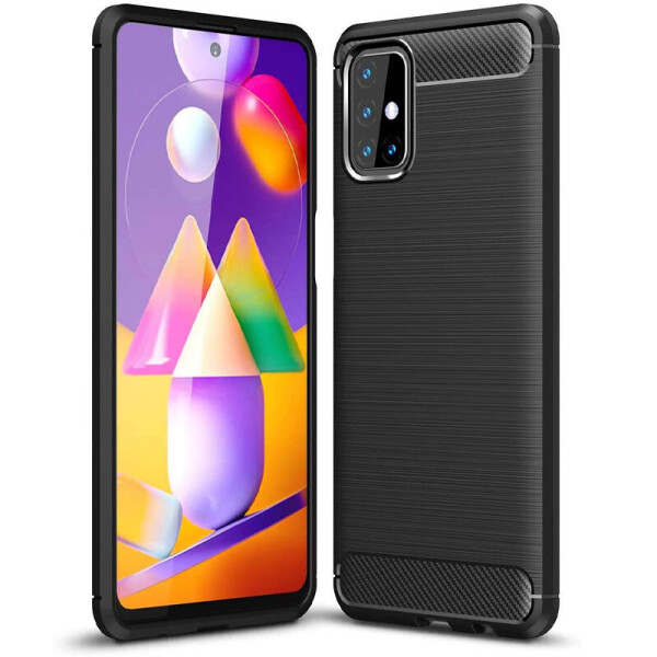 

TPU чехол Slim Series для Samsung Galaxy M51 Черный (7763592)