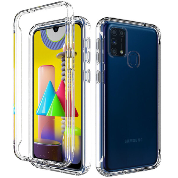 

Чехол TPU+PC Full Body с защитой 360 для Samsung Galaxy M31 Прозрачный (3829413)