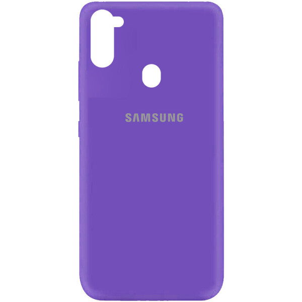 

Чехол Silicone Cover My Color Full Protective (A) для Samsung Galaxy A11 Фиолетовый / Violet (4702999)