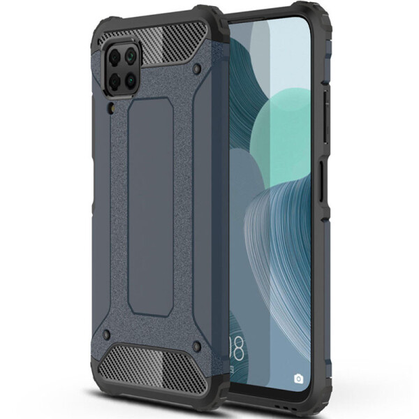 

Бронированный противоударный TPU+PC чехол Immortal для Huawei P40 Lite Серый / Metal slate (9010621)
