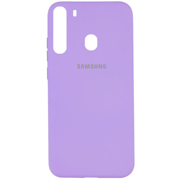 

Чехол Silicone Cover Full Protective (A) для Samsung Galaxy A21 Сиреневый / Dasheen (9916981)