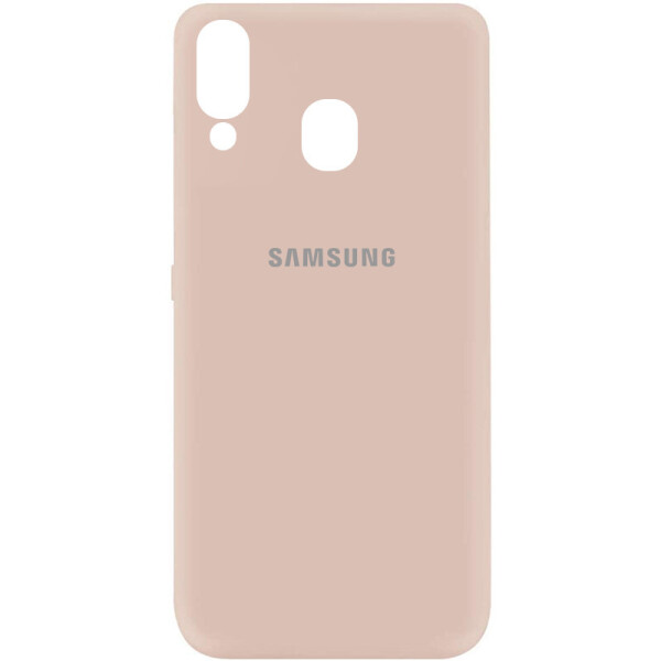 

Чехол Silicone Cover My Color Full Protective (A) для Samsung Galaxy A40 (A405F) Розовый / Pink Sand (407313)